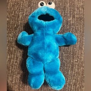 Vintage Tickle Me Cookie Monster Plush 1996 Tyco Laugh Giggle Stuffed Animal